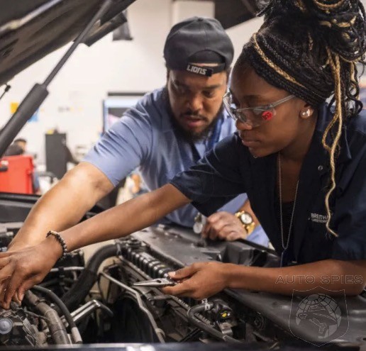 Ford Teams Up With Google And Blackrock To Solve Automotive Technician Shortage